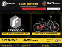 Tablet Screenshot of dnsbikes.com